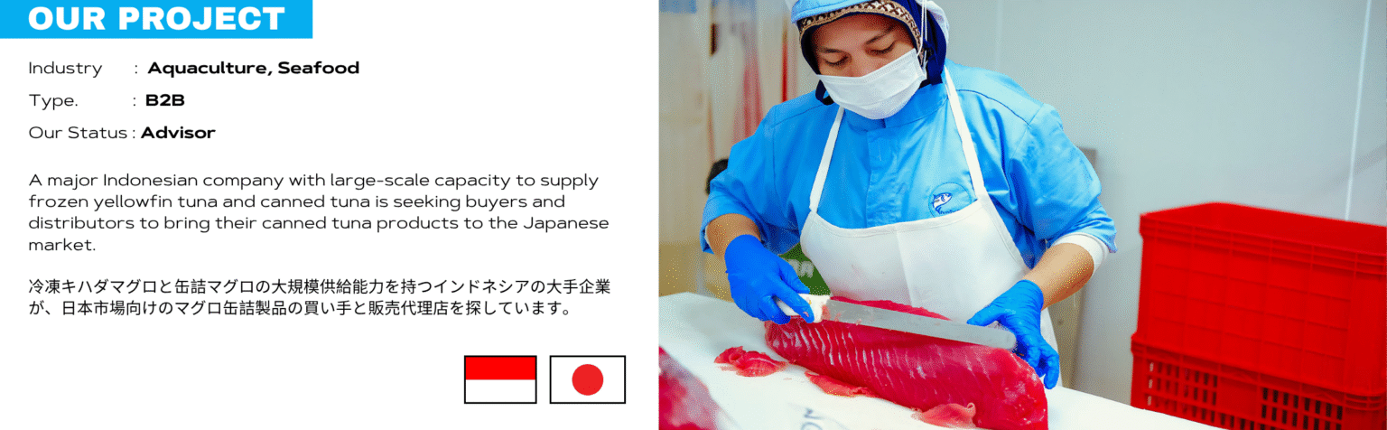 Indonesia Frozen Yellow-fin Tuna Project